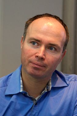 Sikkerhetsekspert Christian Sandberg i Check Point. (Foto: Kurt Lekanger)